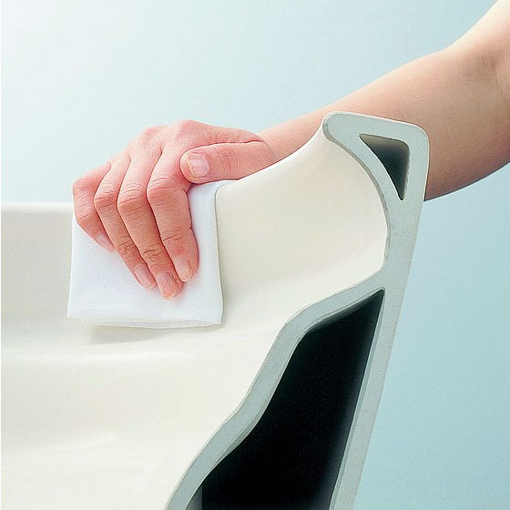 Keramik ohne Rand lässt sich einfacher reinigen