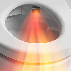 Für ein trockenes, sauberes Gefühl nach der Warmwasserreinigung